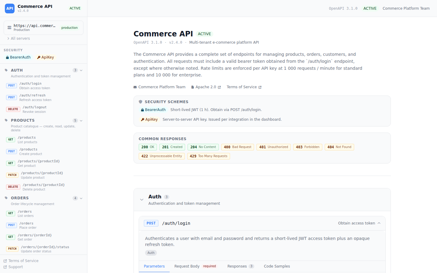 API Docs